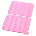 thumbnail image 4 of HYCSC 20 Cavity Silicone Cake Pop Mold Kits - Cake Pop Tray with 60pcs Cake Pop Sticks, Bags, Twist Ties, Great for Cake Pop Maker, Lollipop Mold, Cake Pop and Chocolate, 4 of 5