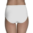 thumbnail image 3 of Fruit of the Loom Women's 6+3 Bonus Pack Solid White Brief Panties, 3 of 6