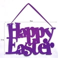 thumbnail image 6 of NSESSHome Happy Easter Wreath Decorations for Front Door Outdoor, 3D Wooden Easter Door Hanging Decor Flowers Egg Spring Wreaths with Happy Bunny Welcome Sign for Porch Wall Room Farmhouse, 6 of 7