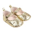 thumbnail image 5 of SDJMa Toddler Girl Soft Sole Crib Shoes Sequins Baby Shoes GD/12, 5 of 6