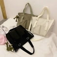 thumbnail image 5 of CoCopeaunts Canvas Messenger Bag for Women Men Crossbody Shoulder Bag Top Handle Satchel Handbag Tote, 5 of 8