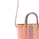 thumbnail image 2 of Bolsa tejida, bolsa tejida, bolsa de plástico colorida, bolsa de hombro con correa, bolsas tejidas, artesanía superior, 2 of 5