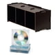 thumbnail image 4 of Estante de madera para , mesa, colecciones de , soporte para archivos, soporte de almacenamiento de , organizador DIY, estuches de , estante , negro BLESIY Estante de CD, 4 of 8