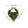 thumbnail image 2 of Sulaicai St. Patrick's Day Dog Bandanas, Irish Shamrock Design Scarves, Pet Scarves, Adjustable Pet Bandana for Small, Medium, and Large Dogs, 2 of 8