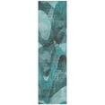 thumbnail image 2 of Addison Rugs Chantille Indoor/Outdoor Contemporary Abstract Teal Washable Runner Rug, 2'3" x 7'6", 2 of 6