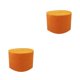 thumbnail image 1 of Toystoory Serpentinas de papel crepé Guirnalda plisada Bandera de color pastel Arreglo de fiesta Suministros Cinta para lugar de boda Naranja Naranja 2Conjunto, 1 of 1