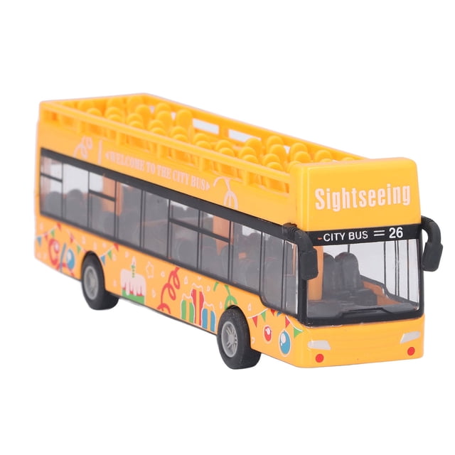 Modelo de autobús, autobús convertible de aleación para niños, autobús convertible, autobús de juguete, autobús de juguete de mayor durabilidad