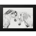 thumbnail image 2 of PHBurchett 14x11 Black Modern Framed Museum Art Print Titled - Equine Portrait I, 2 of 5