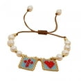 thumbnail image 4 of Pulsera bohemia Sunnimix hecha a mano ajustable estilo A, 4 of 8