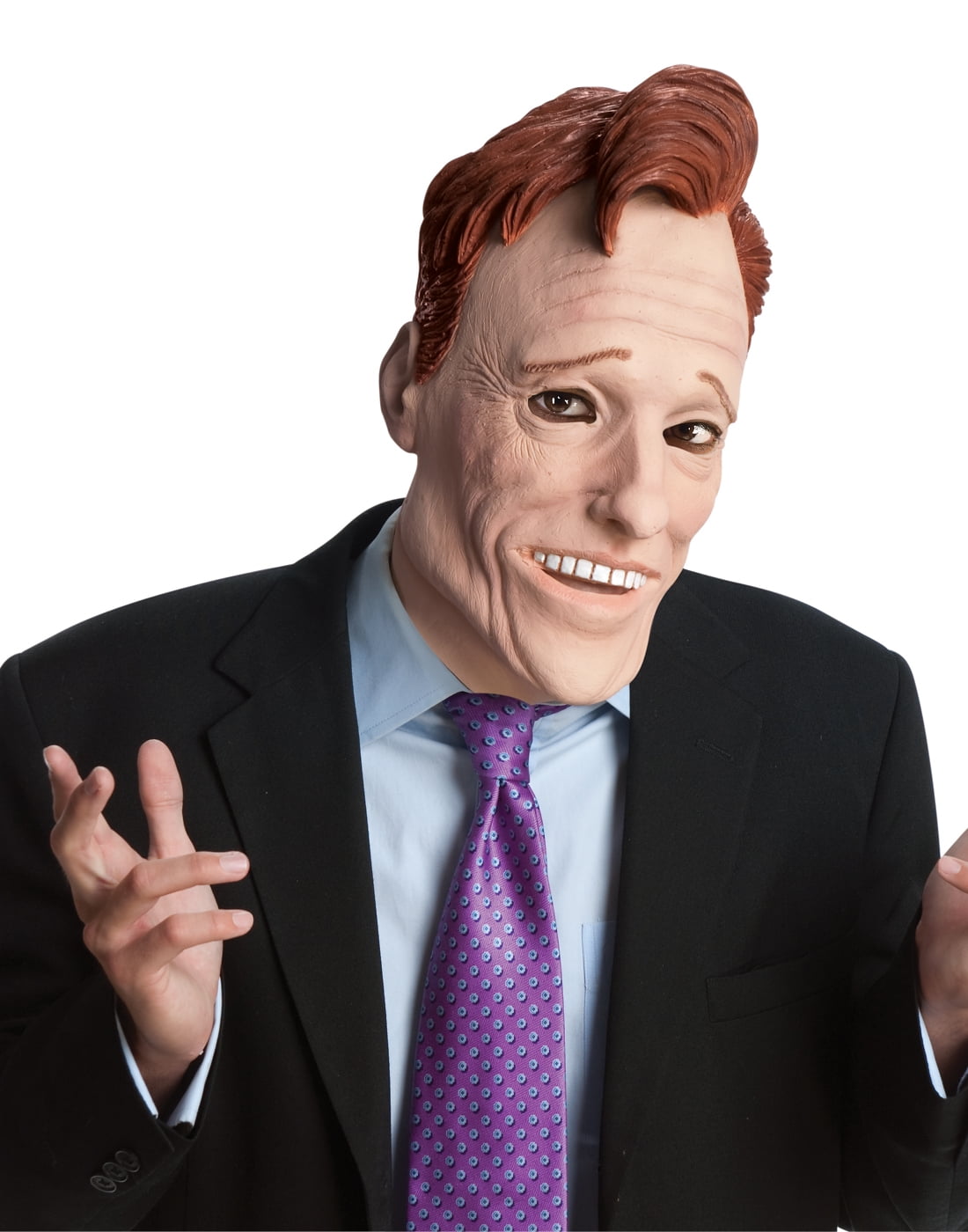 Card Face and Fancy Dress Mask Conan O'Brien Celebrity Mask 