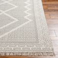 thumbnail image 4 of Hauteloom Claus Hallway, Kitchen Runner Rug - 100% Wool - Bohemian Farmhouse - Modern Moroccan - Gray, Cream, Beige - 2'6" x 8', 4 of 8