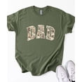 thumbnail image 5 of Dad Shirt for Men Retro Camo Hunting Graphic Tee Camouflage Military TShirt Military Green Shirt Adult Small, 5 of 7