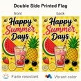 thumbnail image 3 of SPXUBZ Summer Fruit Garden Flag 12x18 Inch, Watermelon Lemon Tropical Linen Yard Flag, Outdoor Decorative Flag for Garden Lawn Porch Patio Seasonal Decoration, 3 of 5