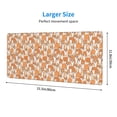 thumbnail image 4 of Disketp Gaming Mouse Pad Corgi Animal Pattern Large Mouse Mat Long Extended Desk Pad Non-Slip Rubber Mice Pads Stitched Edges Thin Pad (11.8x31.5 Inch), 4 of 8