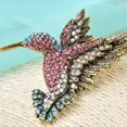 thumbnail image 3 of Pinzas lindas Mochilas Chaquetas Chaquetas Rhinestones Broches para Mujeres Vintage Ornamentos Navideños Partido Joyería Broche Regalo de vacaciones Eigraketly AP004742-00, 3 of 7