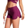 thumbnail image 1 of Shorts de Playa CRZ YOGA Corte Clásico 3'' Tiro Alto Fucsia, 1 of 4