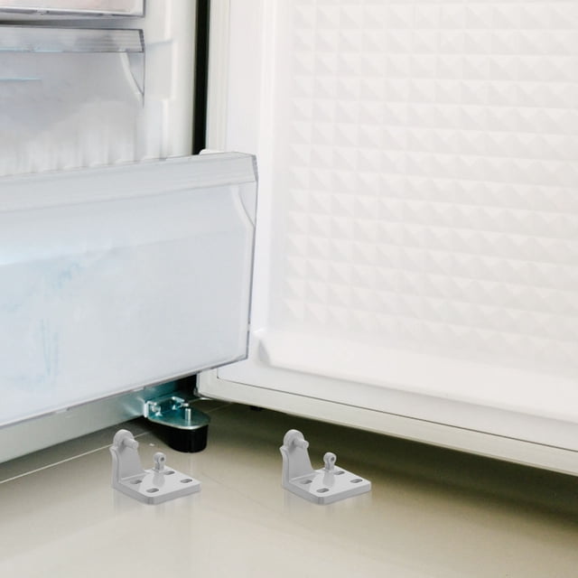 RUNROTOO 2Ud Bisagra Para Puerta De Congelador Gris Con Cierre Hermético Y Construcción Resistente Para Refrigeradores