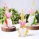 thumbnail image 2 of Peluche Sin Rostro De Pascua, Muñecos Enanos De Elfo Hechos A Mano, Decoración Del Hogar, Figura Coleccionable De Pascua De Primavera Methold HA043180-02, 2 of 6