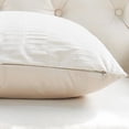 thumbnail image 7 of Home Soft Things Pleated Velvet 2 Piece Throw Pillow Cover Set - Gardenia - 26" x 26", 7 of 7