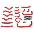 thumbnail image 1 of HPS Kit de Tuyau de Chauffage en Silicone Rouge Remplacement OEM Compatible pour Lexus LX470 Toyota Land Cruiser 4.7L V8, 57-1913-Rouge 1998-2002, 1 of 4