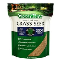 GreenView Pure Grass Seed Sun & Shade Mixture, 7 lb. Bag – Covers up to 3,500 sq. ft.