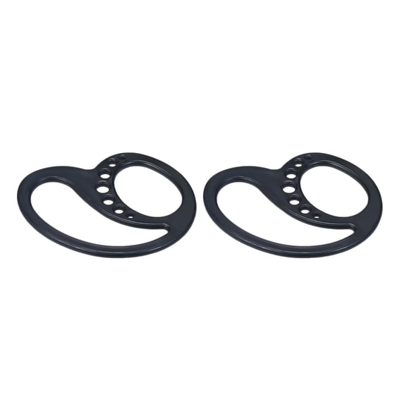 Amdohai 1 Paire - Crochet Antidérapant en Silicone pour Embouts d'Écouteurs pour Oreillette Coussinets d'Oreille en Silicone Souple Embouts d'Oreille Accessoires d'Écouteurs Crochet d'Oreille Protecteur de Bouchons d'Oreille Support