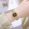 thumbnail image 4 of SKMEI Women's Watch, Quartz Analog Dress Watch with Slim Stainless Steel Band Watch for Ladies, 4 of 4