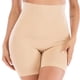 thumbnail image 2 of CHOII - Calzoncillos tipo bóxer para mujer, ropa interior antirozaduras, calzoncillos tipo bóxer de cintura alta y pierna larga, cómodos calzoncillos de algodón, calzoncillos de yoga, leggings cortos, 2 of 8