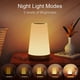 thumbnail image 4 of Luz de noche LED, lámpara de noche multicolor de 360°, lámpara de noche recargable con control remoto de brillo ajustable táctil para dormitorio, habitación de niños y, 4 of 5