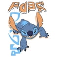 thumbnail image 2 of Girl's Lilo & Stitch Crawling Stitch  Graphic Tee White Large, 2 of 4