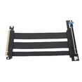thumbnail image 1 of PCIe 5.0 X16 Shielded Riser Cable, 90 Degree Right Angle GPU Extension Cable 128Gbps for Gaming PC, ITX Builds, Servers  Water Cooling Systems, 1 of 7