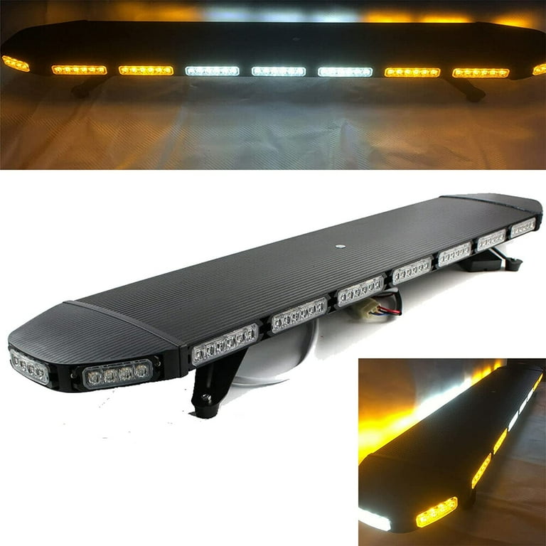 Emergency LED Strobe Lights, 18 Flash Modes Flashing Strobe Light Bar —  AUXITO