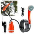 thumbnail image 4 of Outdoor Portable Camping Shower Kit with 2.5-3.5L/min Water Discharge 2m, 4 of 8