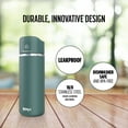 thumbnail image 4 of Ninja Sip Perfect 16oz. Travel Mug, Leak Proof Stainless Steel Tumbler for Hot Drinks, Green, 4 of 8