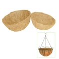 thumbnail image 3 of Naiovety Revestimiento de fibra de Coco, revestimiento de cesta para maceta de jardín, maceta para crecimiento de flores, suministros de jardinería de Decoración del hogar Naiovety HA025636-00, 3 of 6