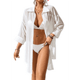 thumbnail image 2 of Blusa para Mujer, Estilo , con Botones y Cuello Halter S, 2 of 10