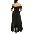 thumbnail image 2 of Charo Ruiz Ibiza womens  Sagitta Midi Dress, s, Black, 2 of 3