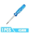 thumbnail image 1 of Screwdriver Kit Set Mini Small Portable Radish Head Screw Driver Precision Car Repair Transparent Handle Repair Hand Screw Tools Screwdriver 1PC, 1 of 6