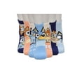 thumbnail image 4 of BBC Studios Bluey Womens 7-Pack Box Set Low Cut Cozy Socks, Shoe Size 4-10, 4 of 5