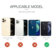 Dteck Waterproof Full Body Protective Cell Phone Case for Apple iPhone 12 Mini, Black
