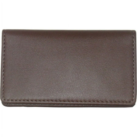 Slim Business Card Case in Genuine Leather