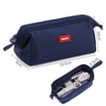 thumbnail image 1 of Cute Big Capacity Pencil Pen Case Bag For Middle High School Office College Girl, 1 of 2