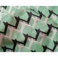 thumbnail image 4 of oneOone Silk Tabby Fabric Chevron Geometric Print Fabric BTY 42 Inch Wide, 4 of 4