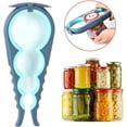 thumbnail image 5 of BAODELI Bottle Opener for Arthritic Hand Jar Opener for Old People Children Women Those with Weak Hands Multifunctional Kitchen Gadgets (Blue), 5 of 7