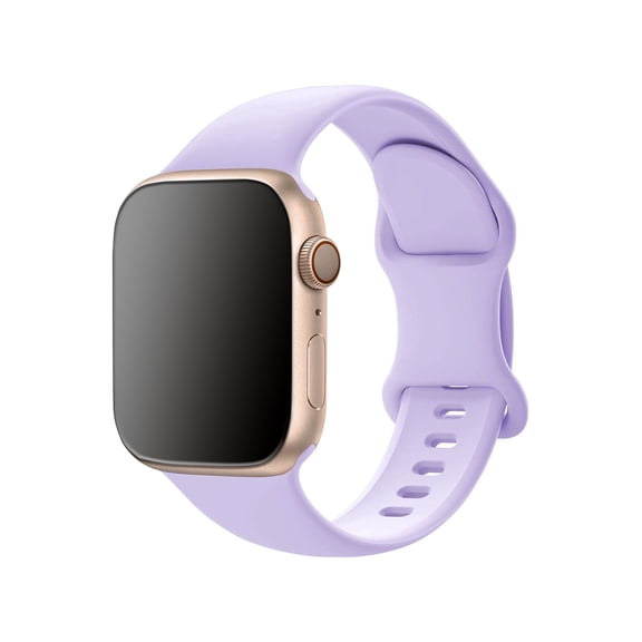 Sport Band Compatible with Apple Watch 38mm 40mm 41mm 42mm 44mm 45mm 46mm 49mm, Replacement Soft Silicone Strap Wristbands for iWatch Series 10/9/8/7/6/5/4/3/2/1 Ultra SE Women Men, Winter Blue