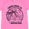 thumbnail image 4 of Inktastic Summer Vacation Mode Carmel Beach California Boys or Girls Baby Bodysuit, 4 of 5