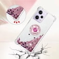 thumbnail image 3 of Funda para Xiaomi Redmi Note 12 Pro 5G con Brillo Líquido Flotante, Purpurina, Parachoques y Anillo Giratorio Soporte, 3 of 5