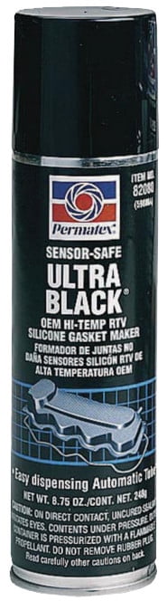 Permatex Ultra Series Rtv Silicone Gasket Maker 8 75 Oz Automatic Tube Black Walmart Com