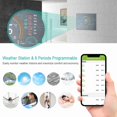 thumbnail image 1 of 95-240V Wi-Fi Smart Programmable Thermostat 5+1+1 Six Periods Voice APP Control Backlight LCD Water/ Gas Boiler Heating Thermoregulator with UV Index Humidity Display Lock Function, 1 of 7