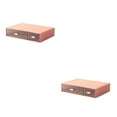 thumbnail image 3 of braveheart Efficient Desktop Storage Organizer - Workspace With Ease Convenient Drawer Storage Organizer pink 2 drawer 2Set, 3 of 6